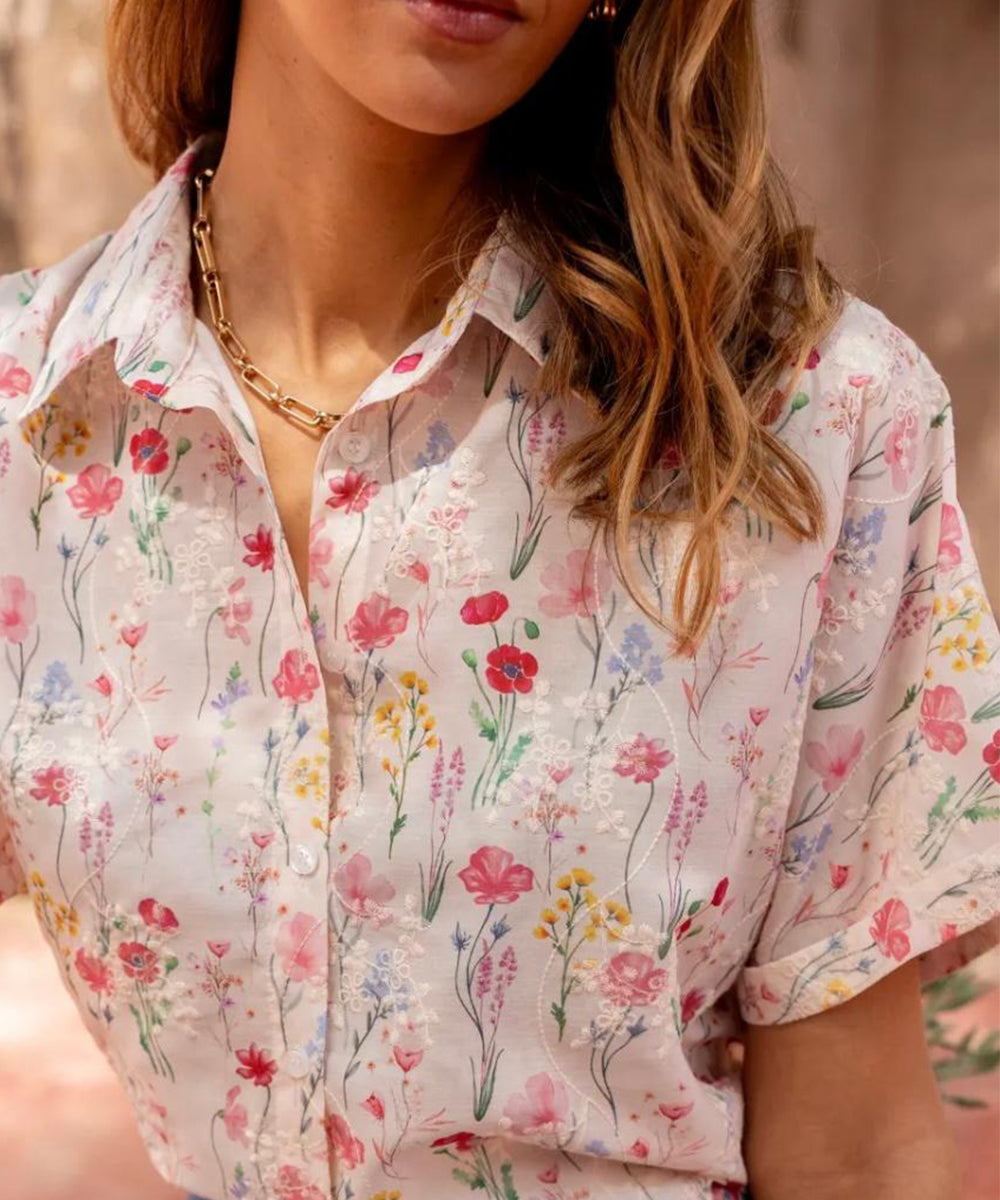 CHEMISE FLOWER